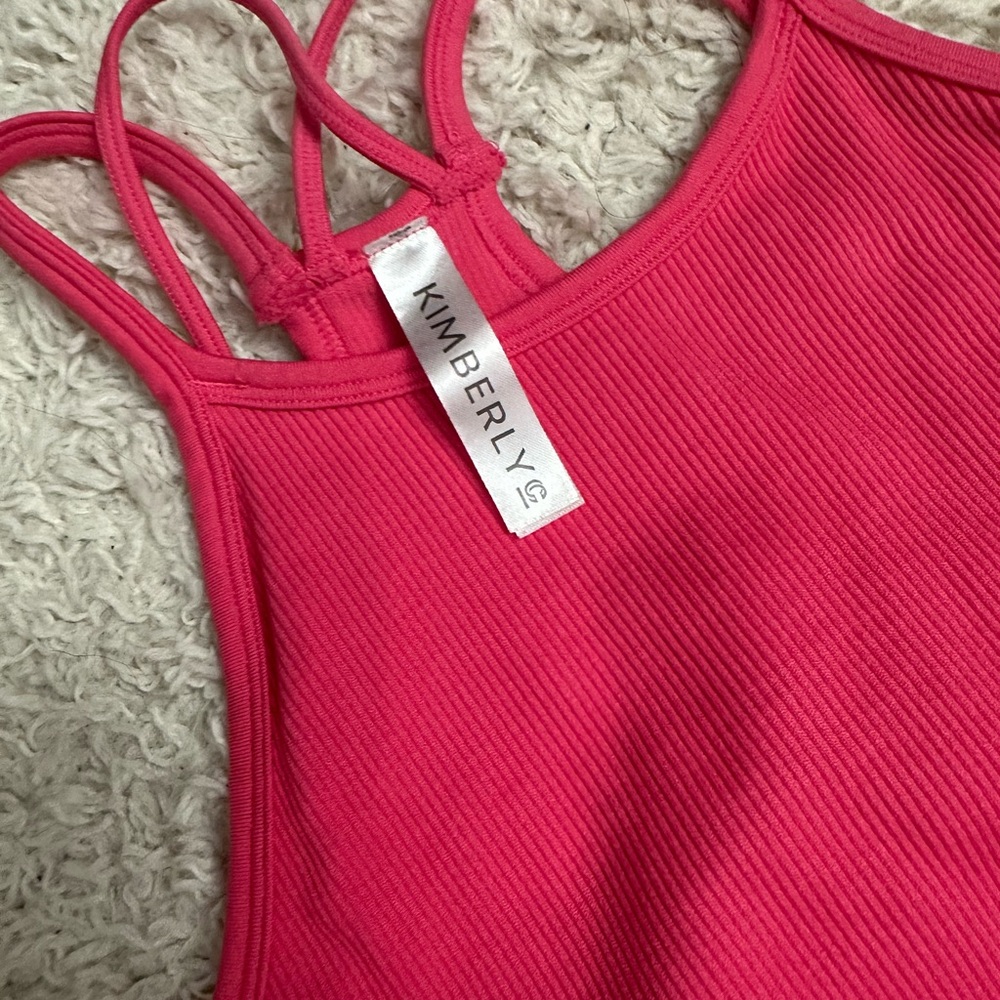 Pink Seamless Workout Set - Picture 3 of 3